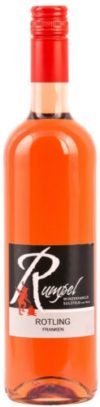 Rotling__jpg_smallklein 0,75 ltr. Rotling 2017er halbtrockener Qba. RZ: 11,3 g. Säure: 6,4 g. Alkohol: 11,5 %