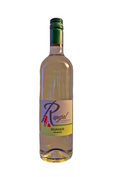 RIVANER 2018 0,75 ltr. Rotling 2017er halbtrockener Qba. RZ: 11,3 g. Säure: 6,4 g. Alkohol: 11,5 %
